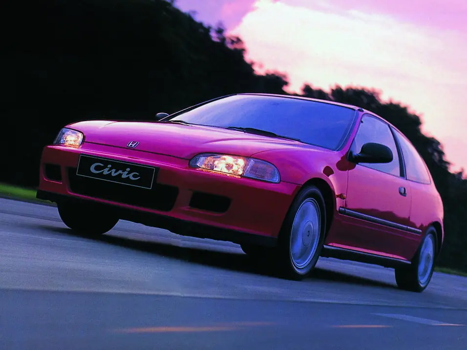 Honda Civic (EG3, EG4, EG5, EG6) 5 поколение, хэтчбек 3 дв. (09.1991 - 09.1995)